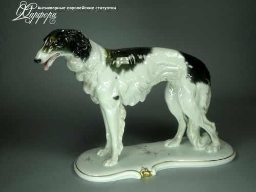 Купить фарфоровую статуэтку Schaubach Kunst Борзая